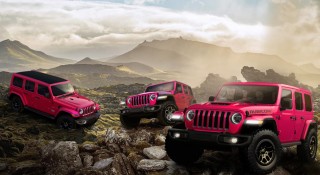 Jeep Wrangler 2021 ra mắt phiên bản màu hồng cực 'nam tính'